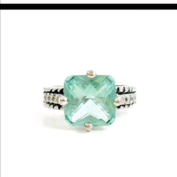 Lia Sophia Aquamarine Ring - Picture 3 of 3